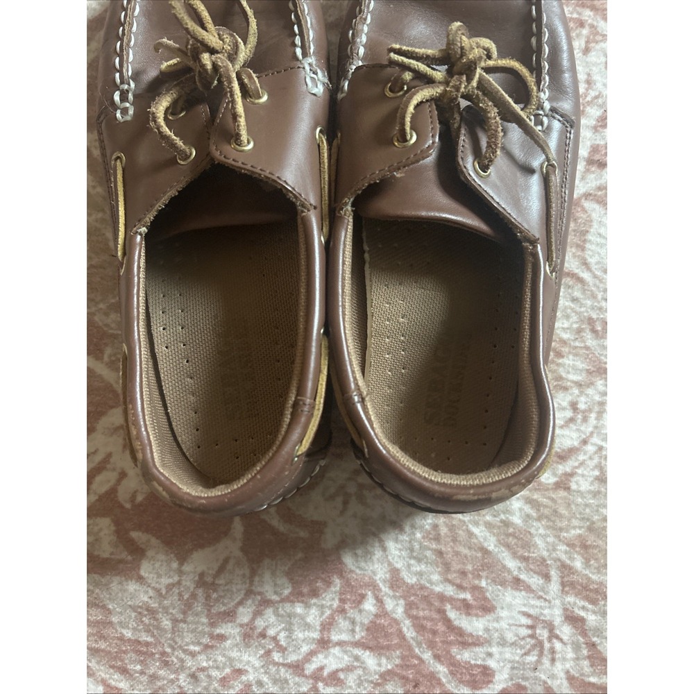 Sebago Docksides Women's Brown Shoes Loafers Size 6 M - Picture 8 of 11